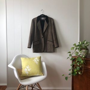 Vintage wool blazer